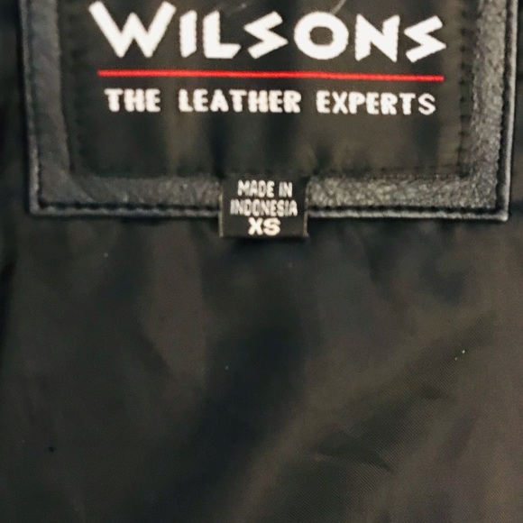 WILSONS VINTAGE LEATHER JACKET - Picture 4 of 7